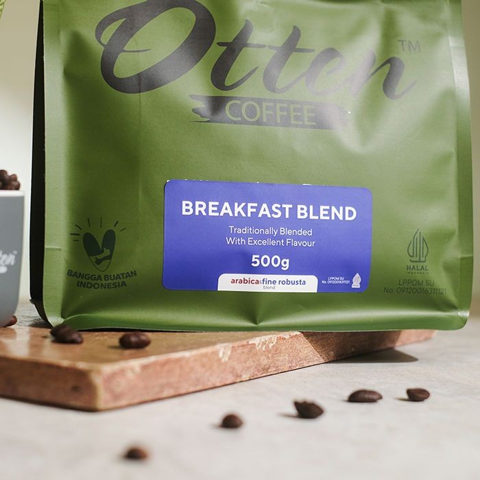 

JAMIN MURAH !!!Kopi Breakfast Blend - 500gr - Commercial Blend - Bubuk Kopi Otten Coffee Roasted Beans(BISA LANGSUNG ORDER)