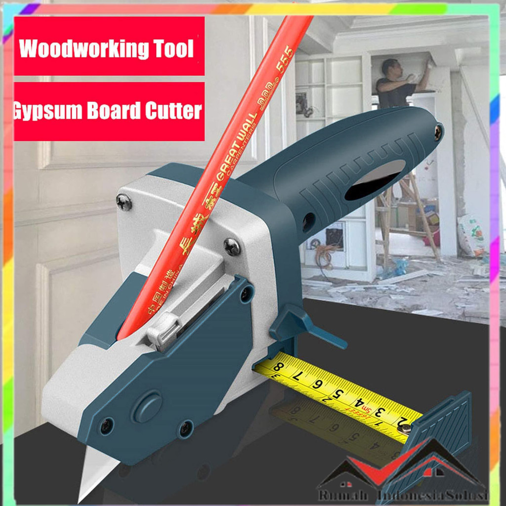 

- TOOHR Alat Pemotong Gypsum Plester Board Cutter Marker with Pen Slot - CMAI-01 -
