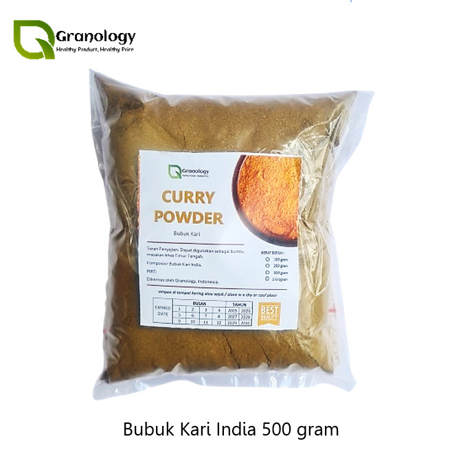 

Bubuk Kari / Indian Curry Powder (500 gram) by Granology