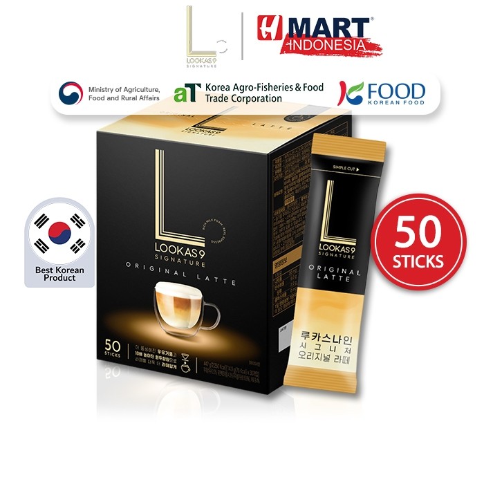 

JAMIN MURAH !!!NAMYANG LOOKAS9 SIGNATURE Original Latte - Kopi Instan Rasa Original Latte 50 Sticks(BISA LANGSUNG ORDER)