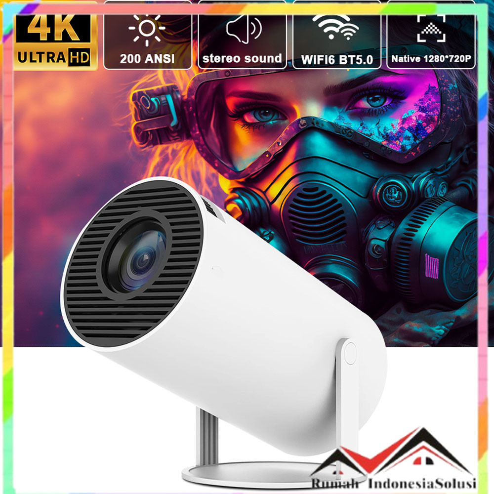 

- MAGCUBIC Proyektor Mini Portable Android 11 WiFi Bluetooth 200 ANSI - HY300 -