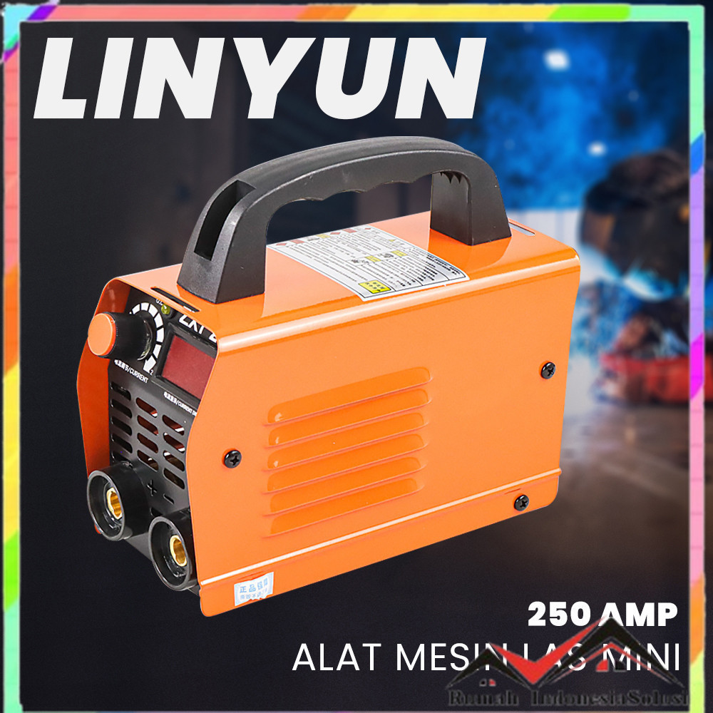

- LINYUN Alat Mesin Las Mini Welding Machine 250 AMP - MMA-250 -