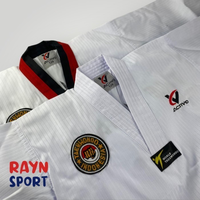 Baju Taekwondo Dobok SENDY ACTIVO Basic Poom Anak & Dewasa Original