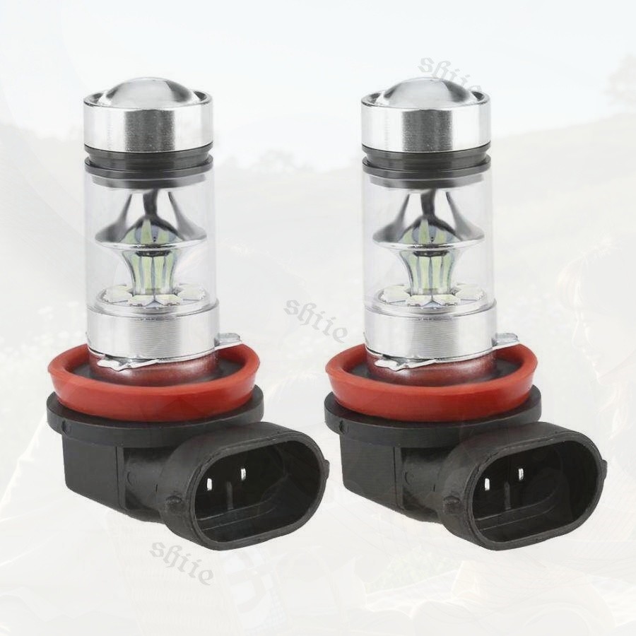Lampu Kabut LED H11 H8 Kuning 4300K 100W Tembus Kabut Tebal