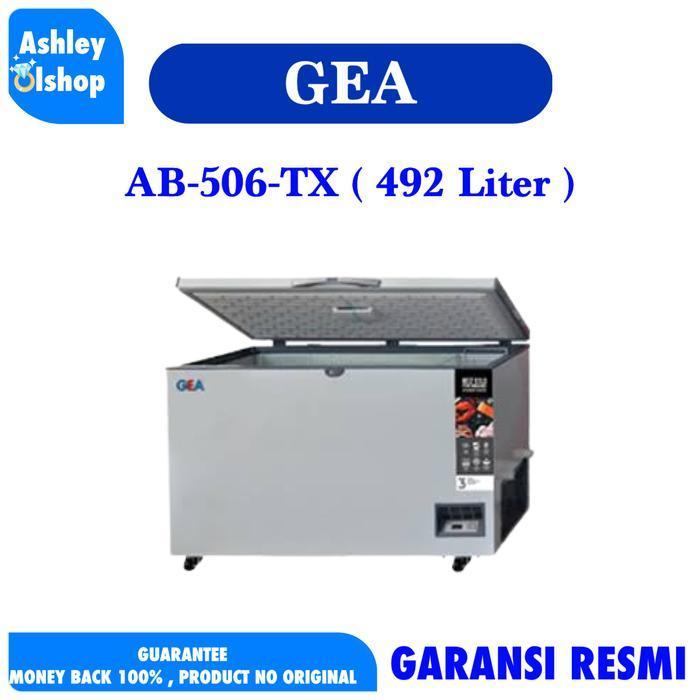 Grosir GEA CHEST FREEZER AB506 - AB 506 - AB 506TX - FREZEER GEA 500 LITER - hitam, 1