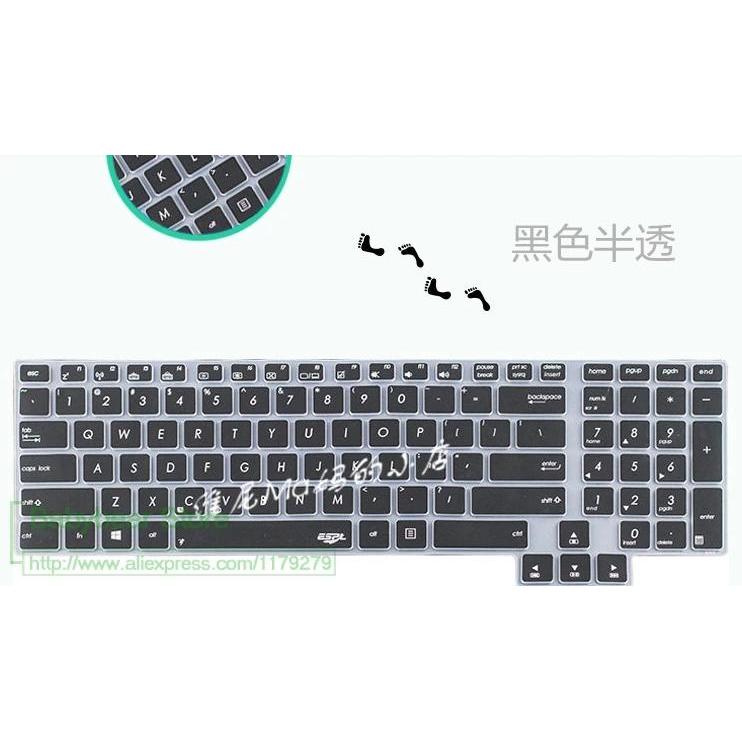 17.3'' laptop Silicone Keyboard Protector skin for Asus Rog G750JH G750JM G750JS G750JW G750J G750JY