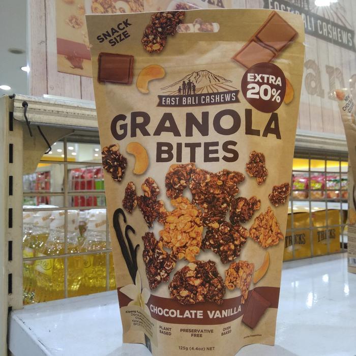 EAST BALI CASHEW GRANOLA BITES 125 G