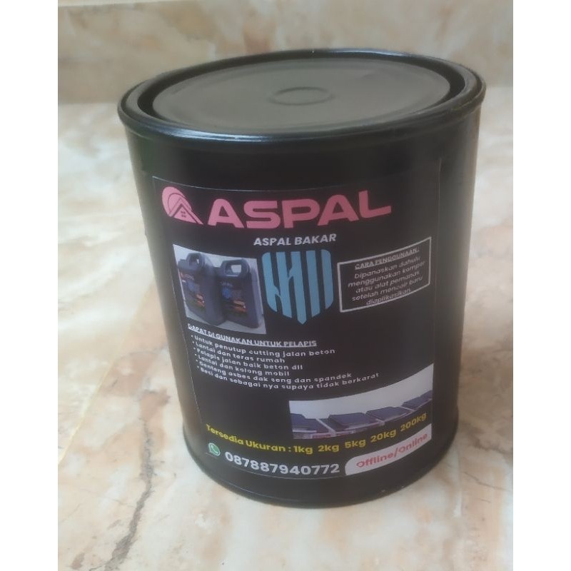 TerbaruAspal Bakar/padat ukuran 1kgPROMO