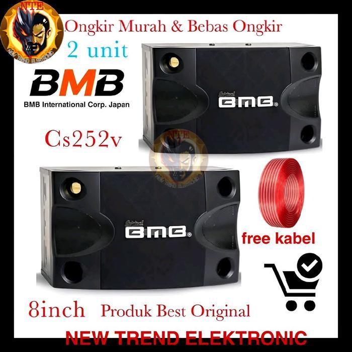 speaker sound karaoke Bmb Cs252V 8 inch original Garansi resmi Cs 252 - BmbCs252V