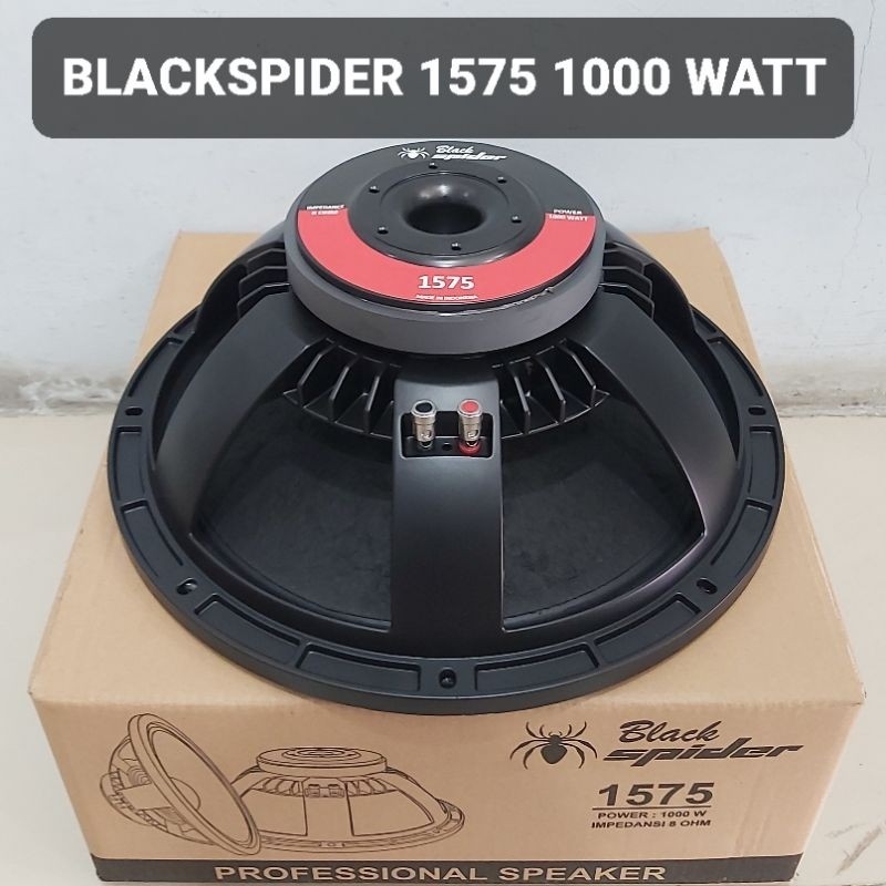 BLACK SPIDER Speaker 15 Inci 1575 Origal 1000 Watt