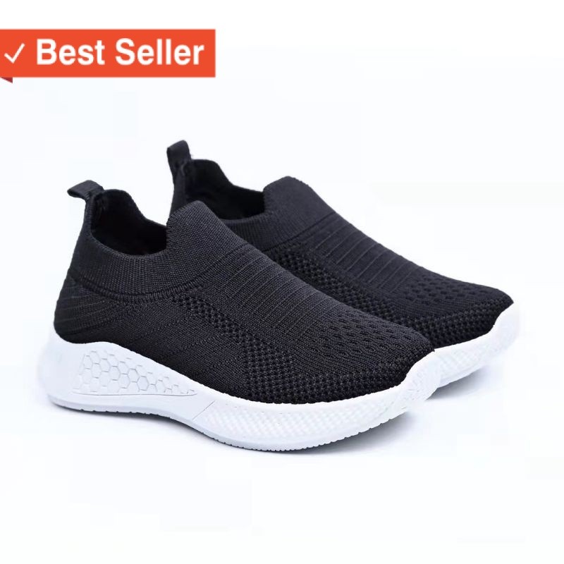 sepatu rajut NEW SPORT KDM anak sekolah import premium nyman lentur bisa COD/ Sepatu Keren Kekinian 