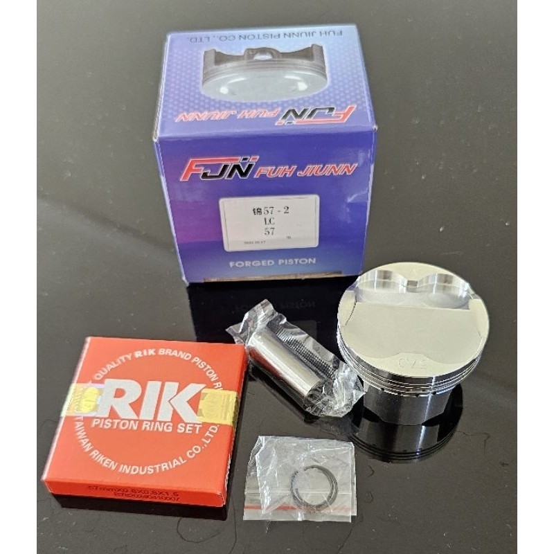 PISTON FORGED FJN ( ORIGINAL )MX KING / R15 VVA / MX / VIXION SIZE ORI FJN RING RIK