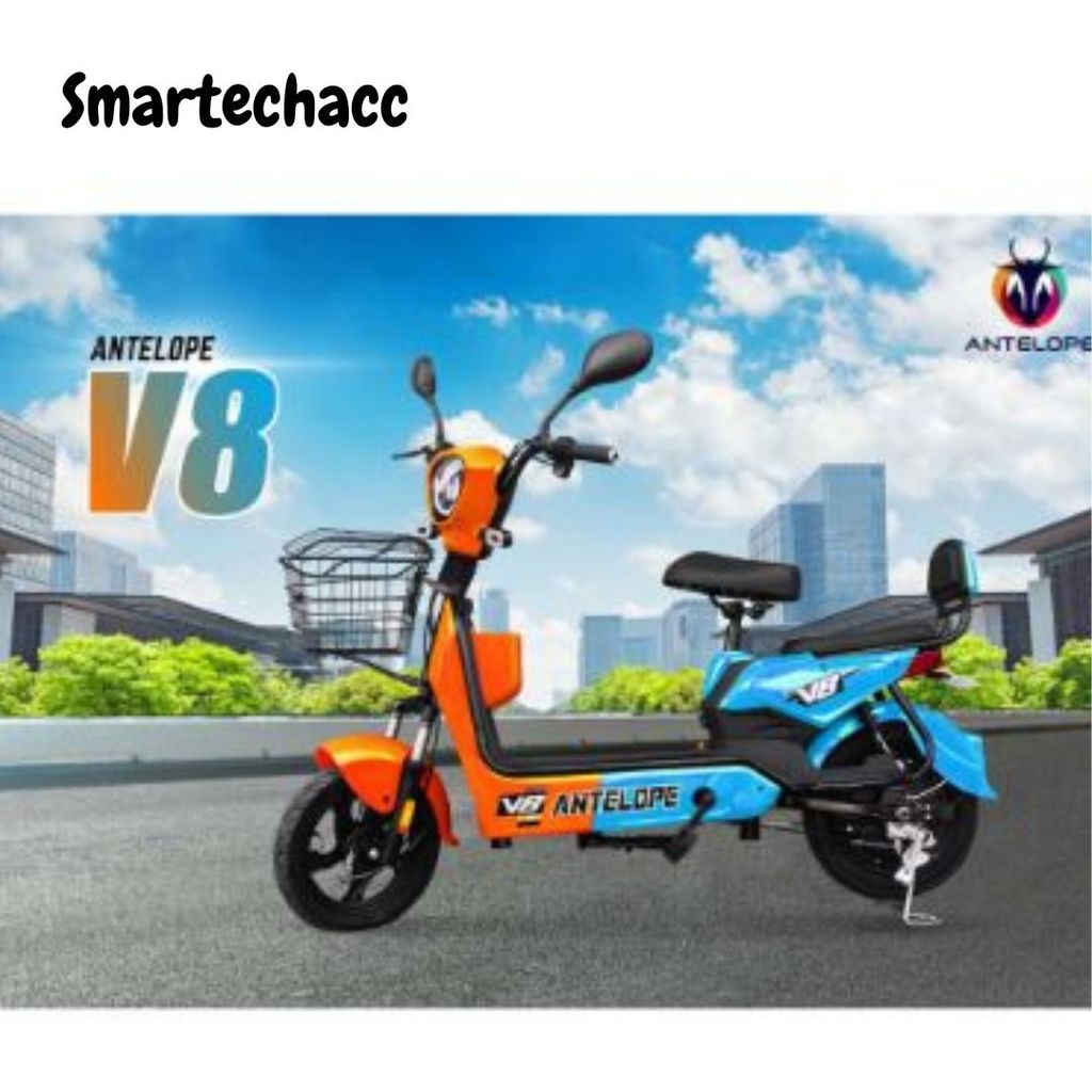 PROMO FLASH RAMADHAN Sepeda Listrik Antelope Type V8 Ori Sepeda dewasa BERGARANSI 2 TAHUN