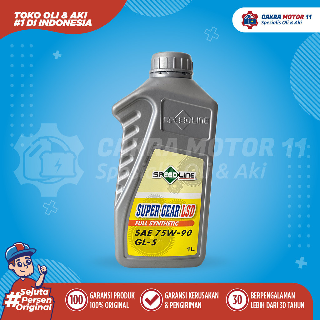 Speedline Super Gear Lsd Gl5 75w90 1lt