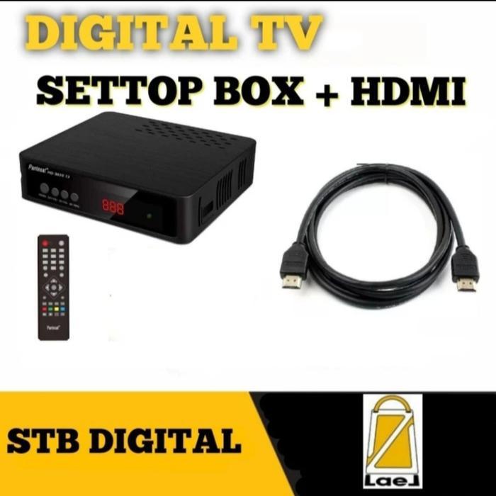 Set top box digital TV dvbt2 | digital tuner box | digital TV dvbt2 - STB + HDMI