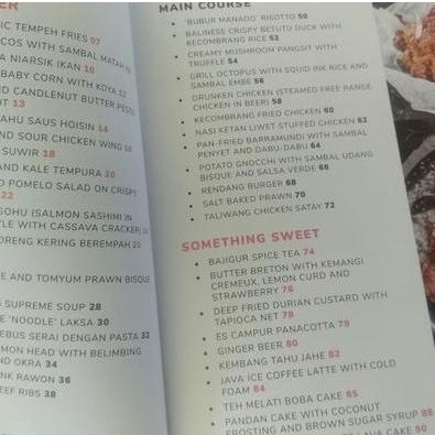 Buku Resep Masakan : Indonesian Fusion Foods - Devina Hermawan & Co-Ch