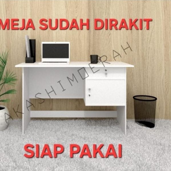 [ PRODUK DIRAKIT ] MEJA KERJA MEJA KASIR MEJA BELAJAR ANEKA UKURAN SUDAH DIRAKIT SIAP PAKAI