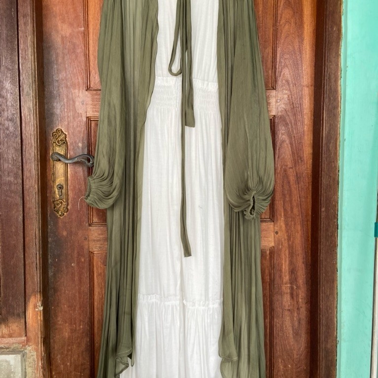 Outer silk organza premium