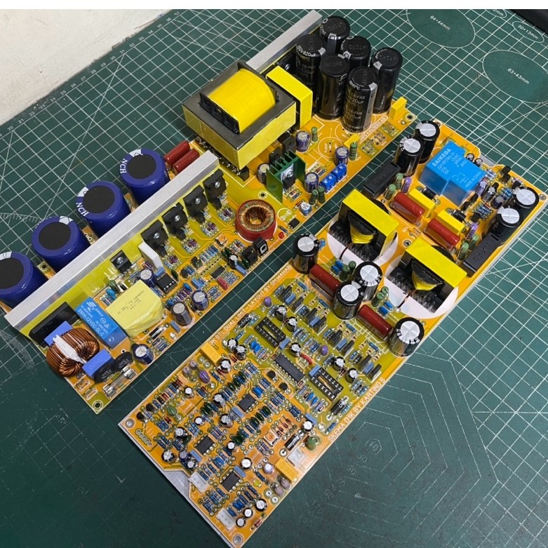 PAKET KIT AMPLIFER CLASS D 3K BTL PLUS SMPS 4,5 KW regulasi