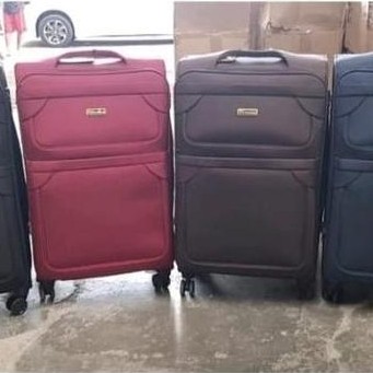 NEW KOPER BAHAN KAIN KANVAS PRESIDENT SIZE 24 INCH ORI