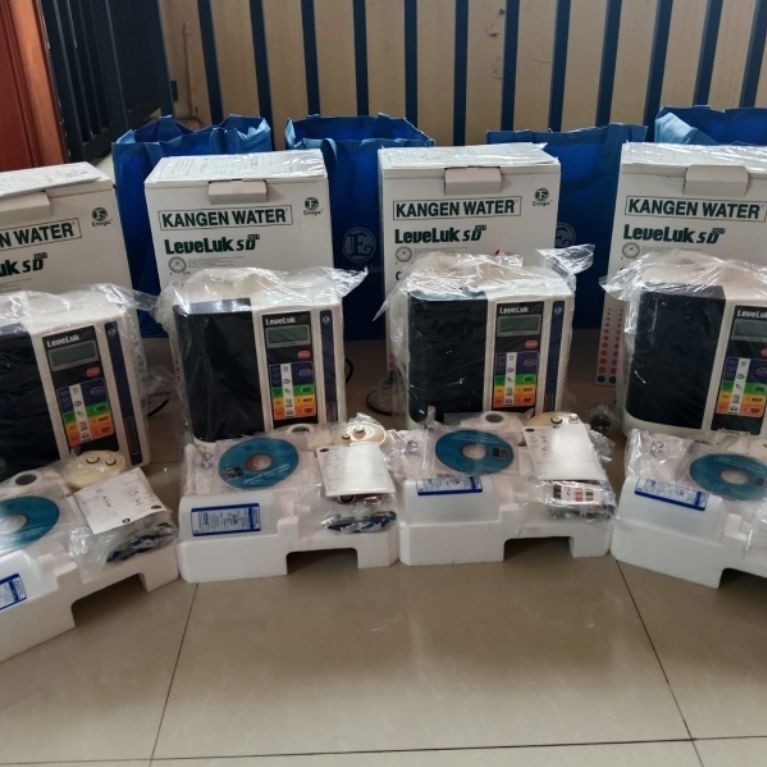 mesin kangen water laveluk SD501 baru segel 7plat baru