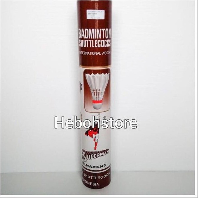 Shuttlecock/kok SUPERMAN COKLAT