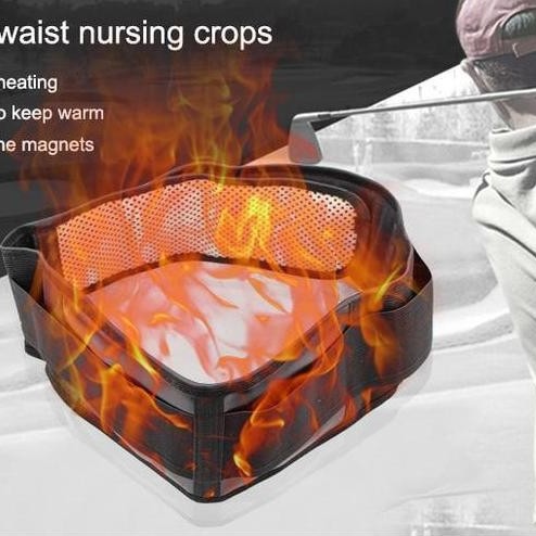 Waist Tourmaline Self heating Magnetic Therapy Back Waist Support Belt