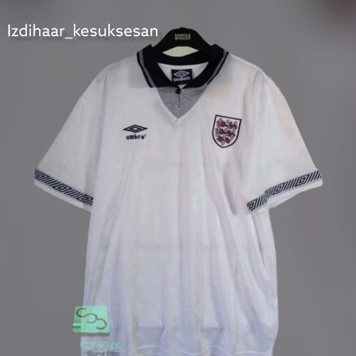 JERSEY RETRO TIMNAS INGGRIS HOME&AWAY