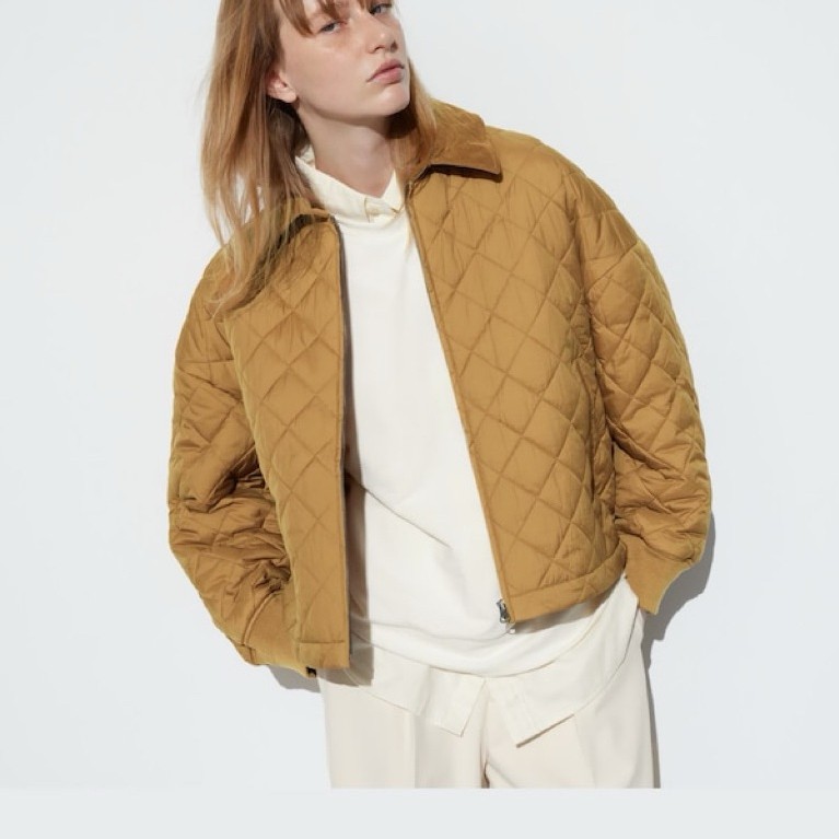 UNIQLO QUILTED PADDED BLOUSON JACKET
