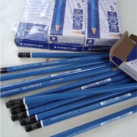 Pensil 2B Staedtler 6 pack alat tulis pensil / grosir pensil 2 B