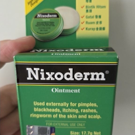 nixoderm ointment salep gatal 17.7gram exp 2030