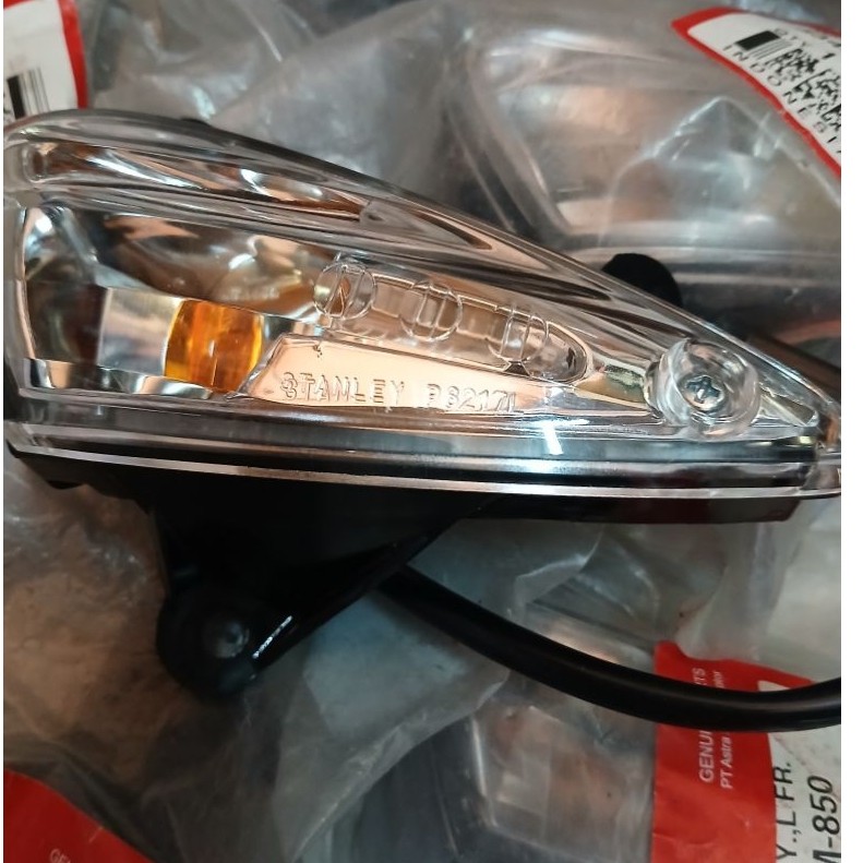 33450 KTM 850 LAMPU SEIN SUPRA X125 DEPAN KIRI ASSY ORIGINAL STANLEY
