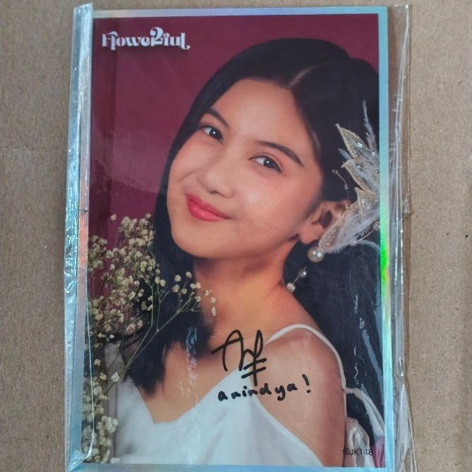 Photoprint Anin JKT48 Benefit Rose Flowerfull