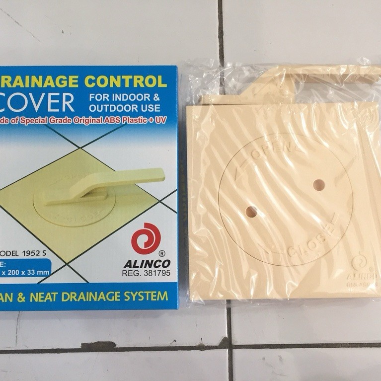 ALINCO Tutup Bak Control Size 20x20 / Drainage Control Cover ALINCO Original ABS Plastik