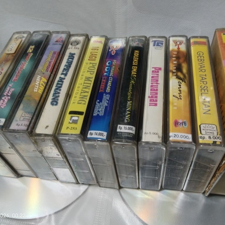 kaset lagu2 minang padang