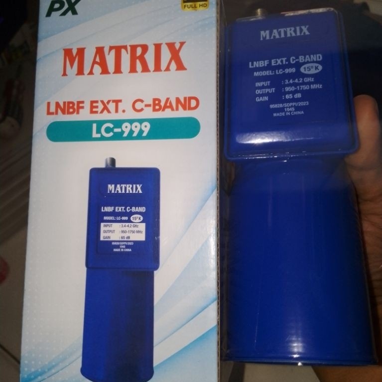 LNB MATRIX CBAND SINGLE C BAND PARABOLA JARING