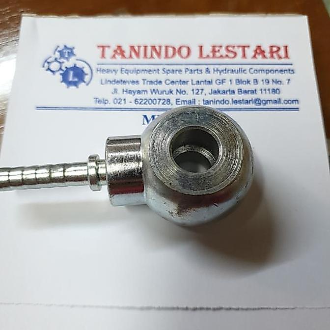 Fitting Banjo Komatsu 1/4" x 12mm Tebal 25