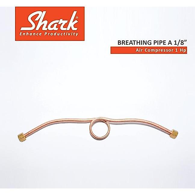 Shark Breathing Pipe A Kompresor Shark 1 Hp 1/8" untuk Kompresor Udara 1 Hp
