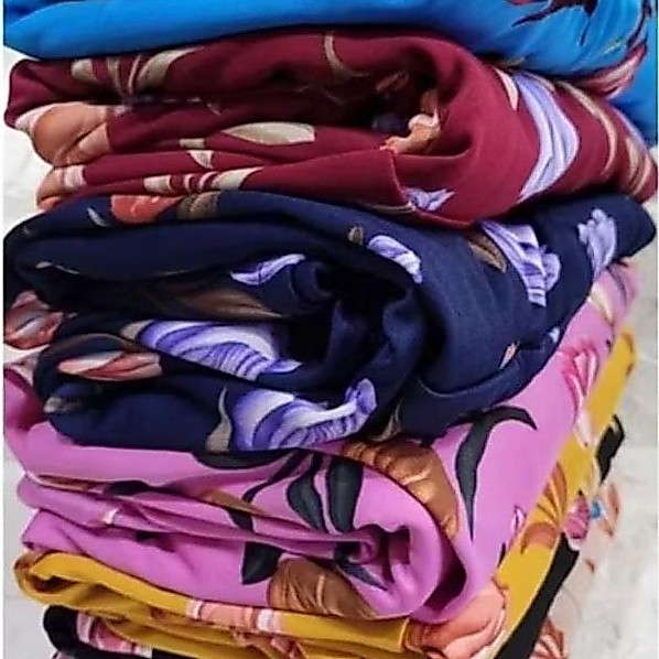 HOT DEALS Gamis Bunga Tulip // Gamis Tulip Katun Premium