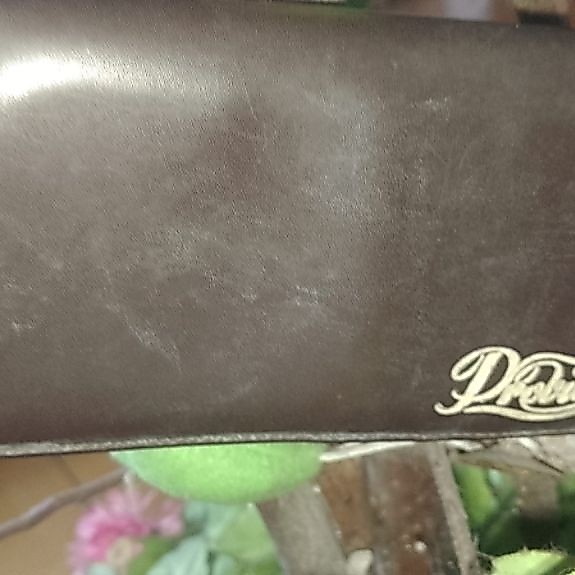 Dompet semi kulit preloved second