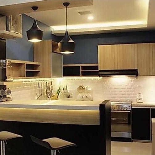 Ready Lampu Kitchen Set Lemari Cabinet 4Watt Aluminium 3000K/6500K Audalux