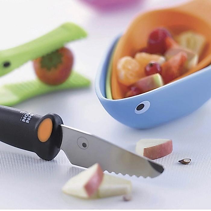 KUHN RIKON Kinderkitchen Dog Knife Kids knife pisau anak