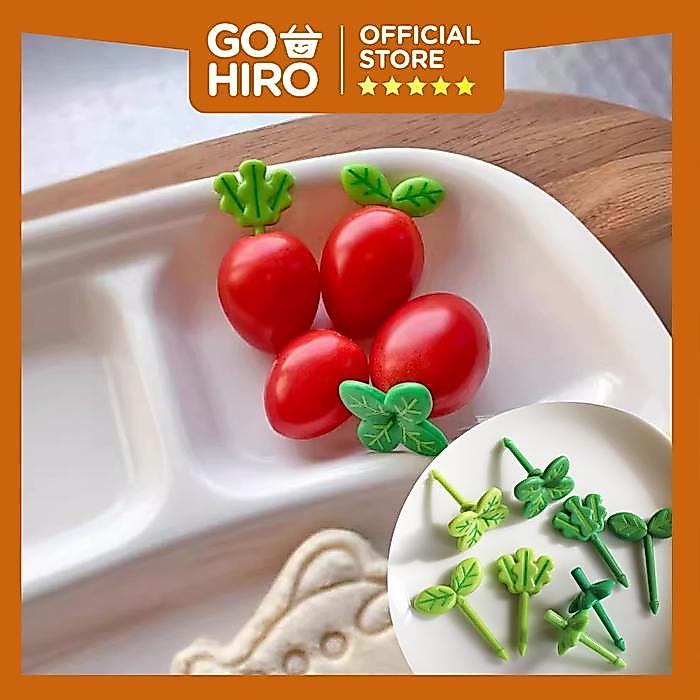 Tusukan Bento Daun / /Foodpicks Leaves/ Tusuk Bekal anak /Tusukan Penghias Bento /Tusakan Gemoy