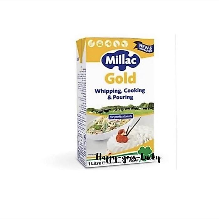 Millac Gold Whipping Cooking & Pouring Cream (Milac) Whipped Whip Tbk