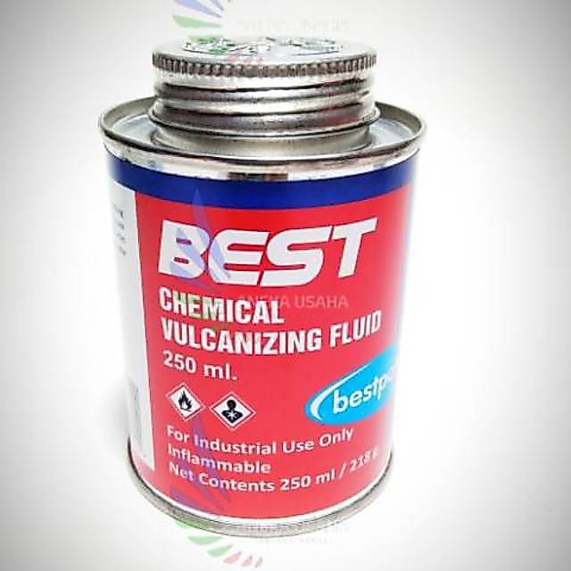 Lem tambal ban tiptop Bestpatch 250ml. Chemical vulcanizing fluid Bestpatch