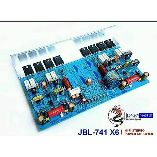 KIT POWER AMPLI JBL-741 X6