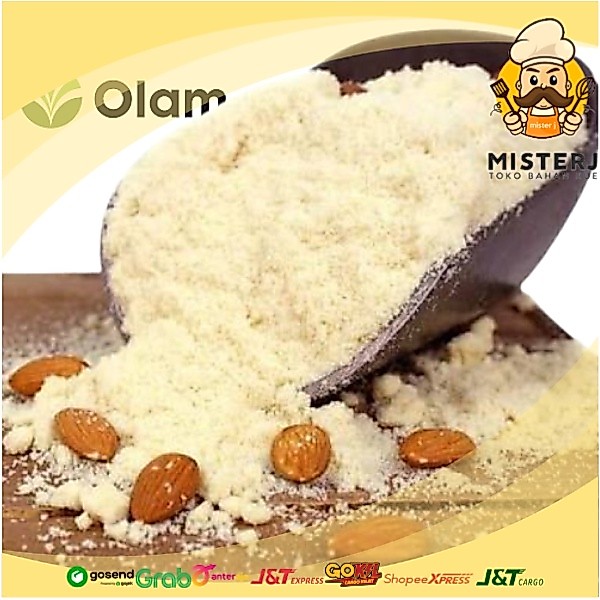 Almond Powder | Almond Bubuk | Olam Almond Powder 100 Gram | Blanched Powder Almond 250 Gram | Almon