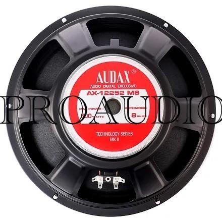 Komponen Speaker Audax 12 Inch AX 12252 M8 AX12252M8 AX12252 M8 Full Range Original