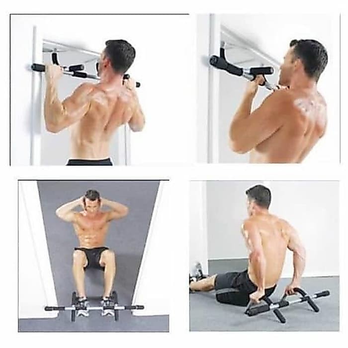 Alat Pull up bar Iron gym Door Chin up Fitnes Tiang Push Up Pintu Speeds 013-5
