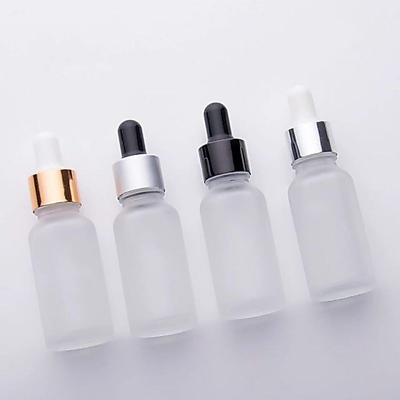 Botol Kaca Pipet 20ml Frosted / Botol Serum 20ml